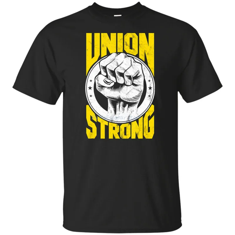 Pro-Union Worker Day Union Protest Union Strong Мужская футболка S 5Xl светильник футболка