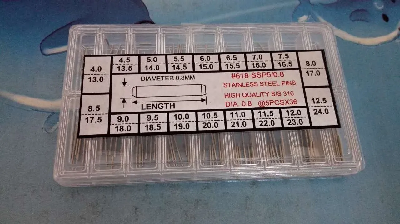 Watch Band Parts Pin Refill for Tube and Pin Assortment | Esslinger