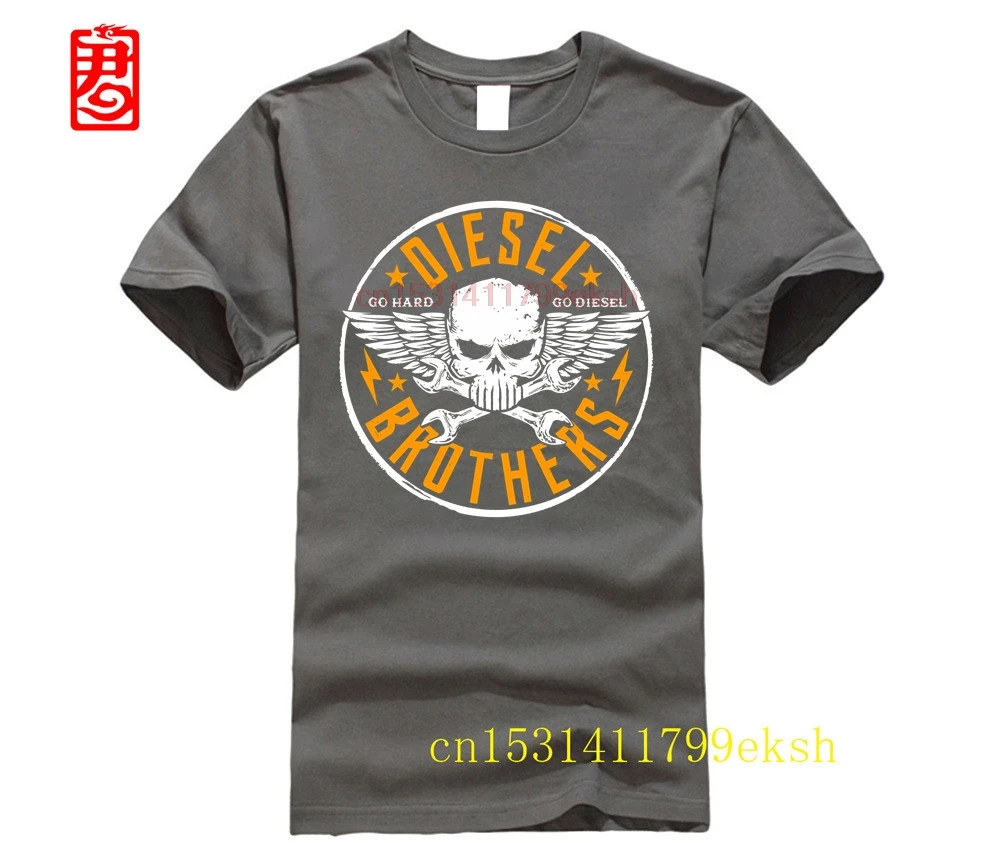 Go Diesel Skull Cross Wrench T Shirt 