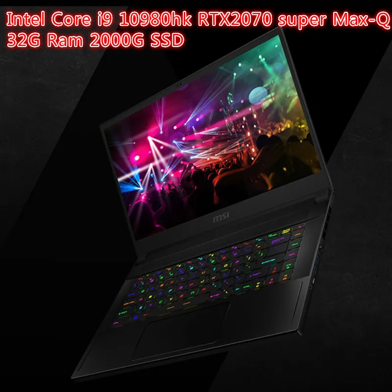 New GS66 Gaming Laptop RTX2070 Super Max-Q Game Ten Generations Intel Cool Rui I9-10980HK/I7-10750H Thin