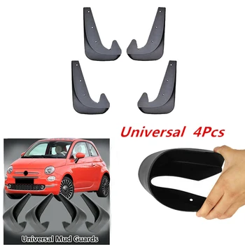 

4pcs Universal Mud Flaps Mudflaps Splash Guards Mudguards Front Rear For Fiat 500 500x Bravo Punto Linea Palio Panda Dodge Neon