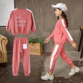 

2019 Spring Autumn Newborn Baby Girl Clothing Set Kids Tracksuit Printed Coat+Casual Pants 2PCS Children Clothes Suit