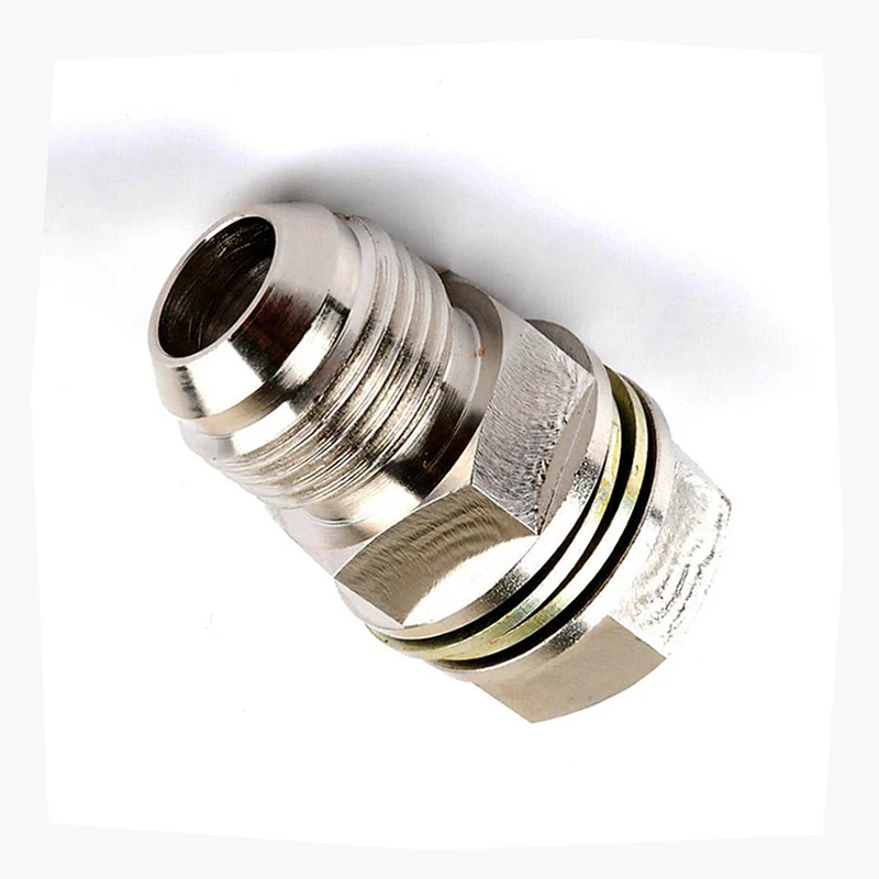 DIY Turbo Oil Pan / Oil sump Return Drain Adapter Bung Fitting 10AN Weld Whit Nut And Gasket