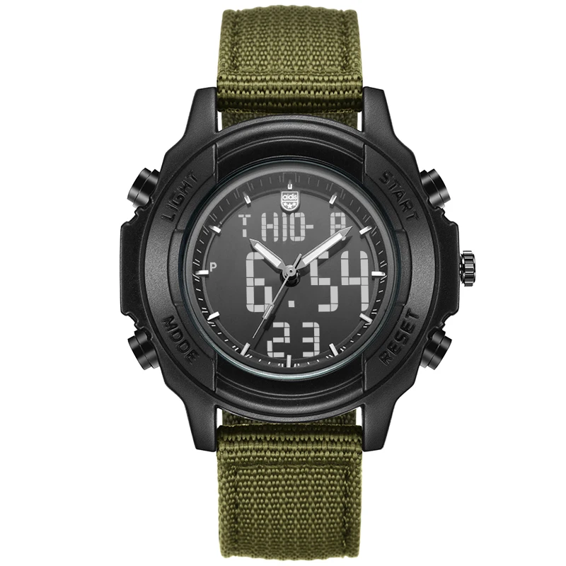 

Digital Watch Wristwatch Quartz Military Genuine Nylon Men Sports Watches Army Luxury Brand Waterproof Relogio Masculino
