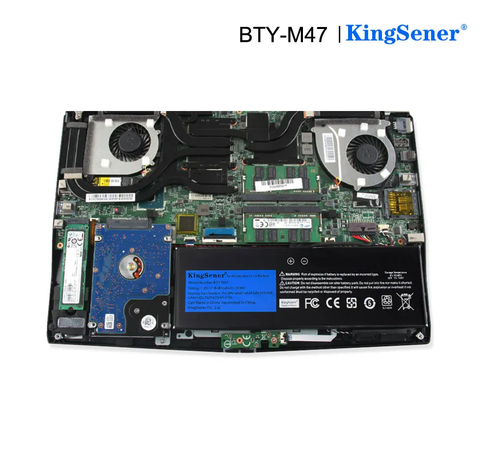 KingSener BTY-M47 ноутбук Батарея для MSI GS40 GS43 GS43VR 6RE GS40 6QE 2ICP5/73/95-2 MS-14A3 MS-14A1 7,6 V 8060 мА-ч/61.25WH