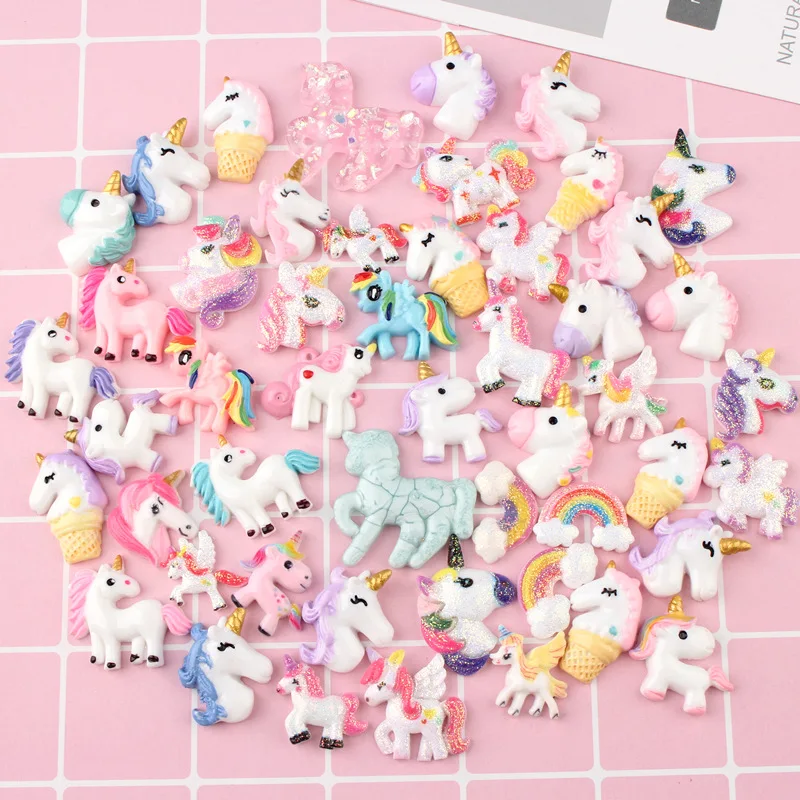 

Unicorn Addition Slime Charms Additives for Slime Supplies Filler DIY Polymer Accessories Toy Lizun Model Tool for Kids Toys E