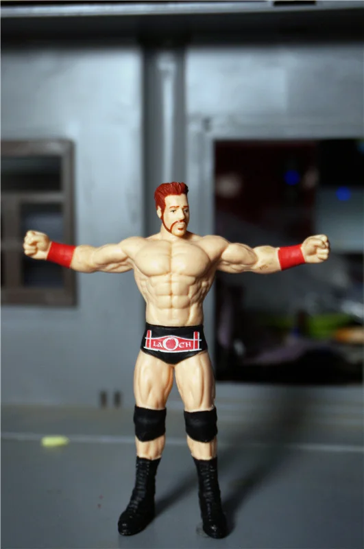 プロレスラー フィギア レア品 チャレンジアリーナレスリンググラディエータームービング