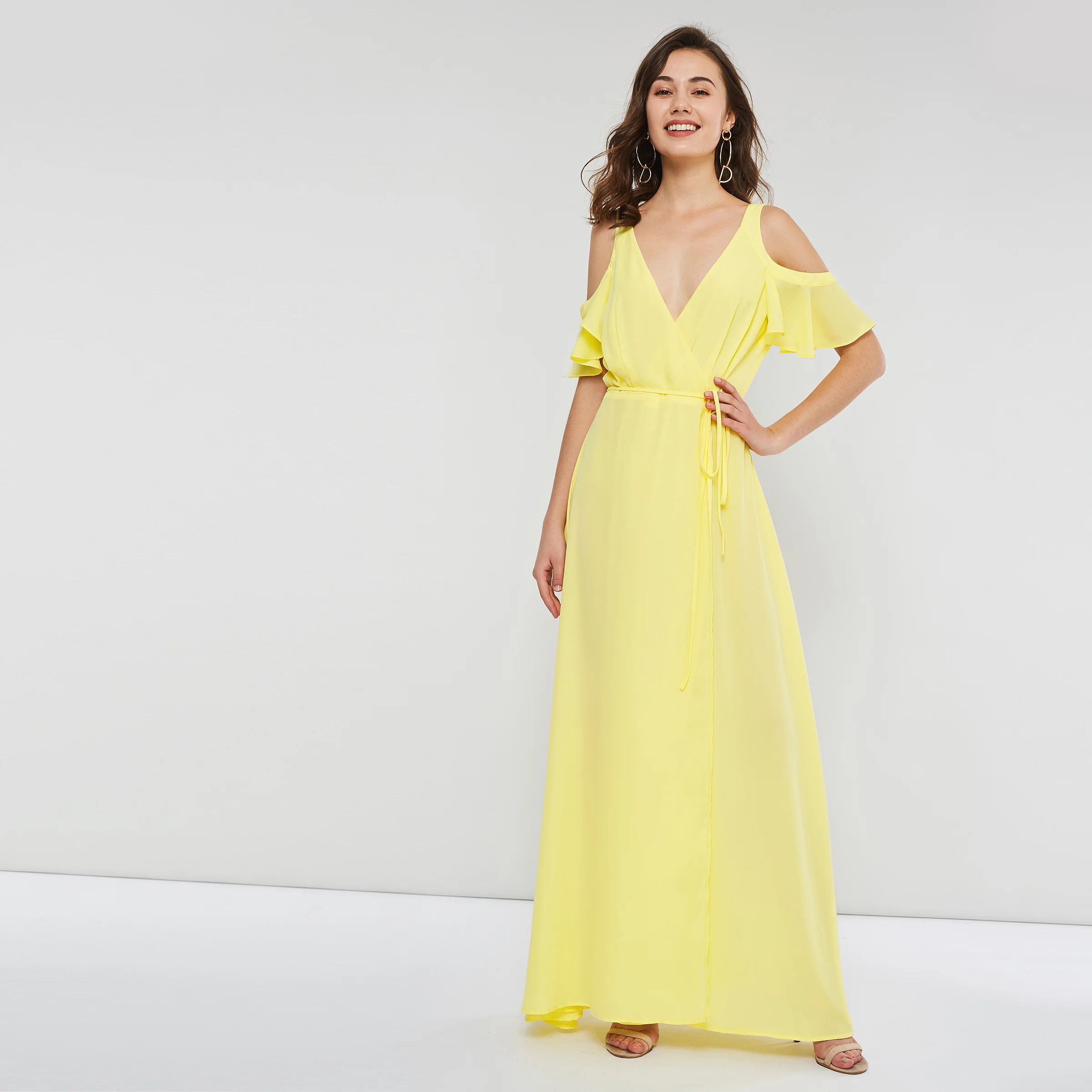 

Boho Chiffon Petal Sleeve Long Maxi Dress Women Sexy Off Shoulder 2020 Summer Dresses Beach Women's Sundress Clothes