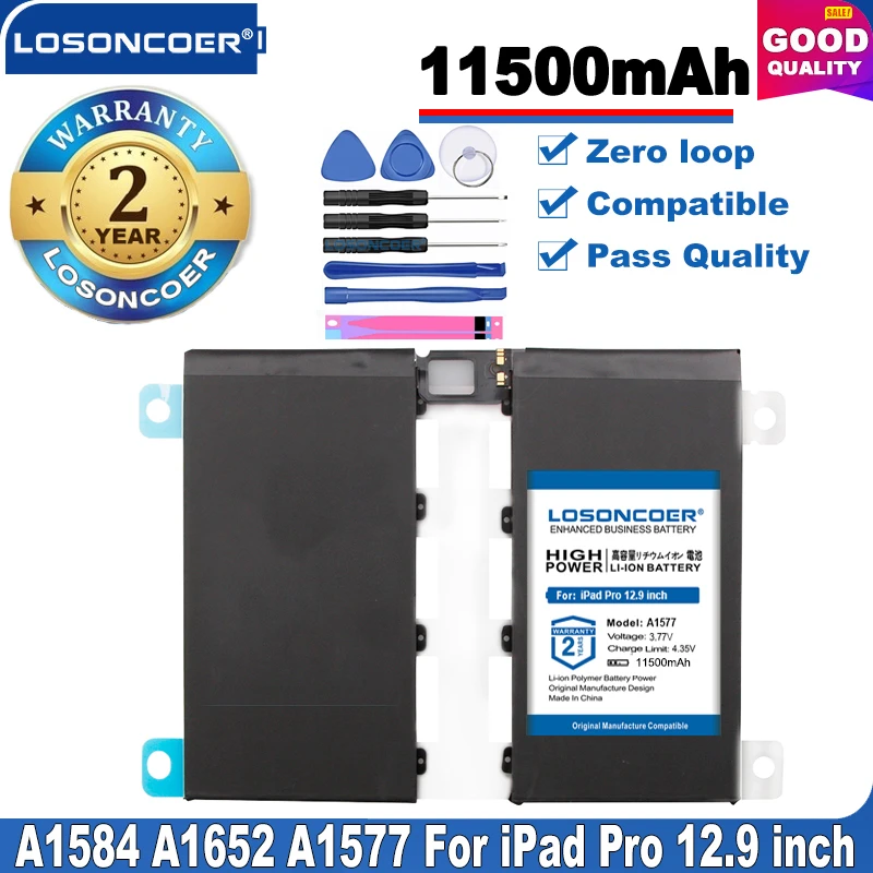 100% Оригинальный LOSONCOER 11500 мАч A1584 A1652 A1577 Аккумулятор для фото сменный аккумулятор +