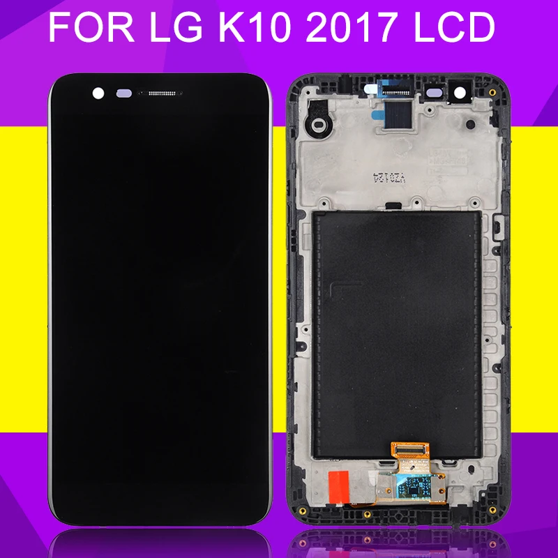 

HH Display K10 2017 LCD For LG M250 Lcd K20 M250 M250N M250E VS501 K20 Plus Display Touch Screen Digitizer Assembly With Frame