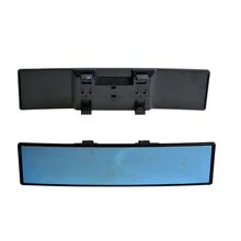 Универсальная, автомобильная, заднего вида зеркало заднего вида Широкий формат синий Стекло анти-ослепительно Зеркало заднего вида большой видение 280 мм изогнутое зеркало A20