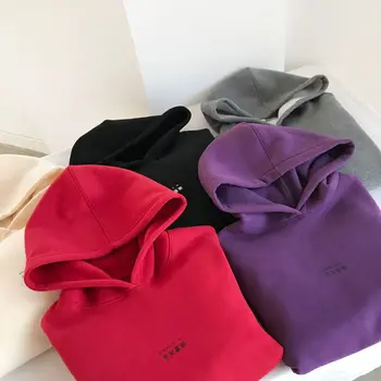 

2019 New Color fashion vintage lady funny letter print pullover long sleeve loose sweatshirt