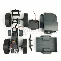 Вездеход резиновые протекторы колеса робот шасси грузовик четыре колеса Альпинизм DIY модифицированный автомобильный комплект