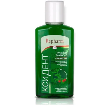 

Dental elixir Repharm, PR0146, XIDENT, mint+wild strawberry, 250 ml