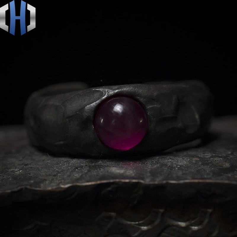 

Original Design Vampire Scorpion Opening Ring 925 Silver Men And Women Against The Star Crystal Ring