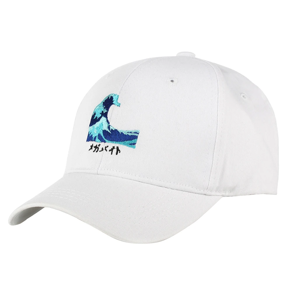 Дышащая бейсбольная кепка с волнистой вышивкой, унисекс, Спортивная Регулируемая Кепка для папы, Кепка для пешего туризма, Повседневная Уличная Кепка для езды на велосипеде в стиле хип-хоп