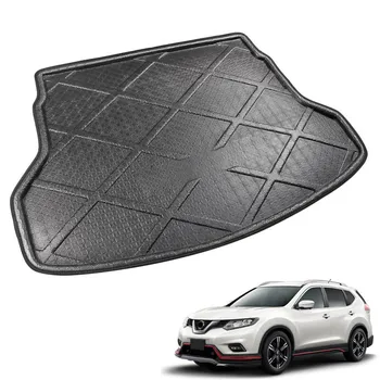 

Car Rear Trunk Cargo Liner Boot Mat Floor Tray Carpet Mud Protector Cover For Nissan Rogue X-Trail 2014 2015 2016 2017