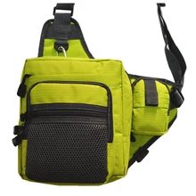 Износостойкость Регулируемый Открытый Анти слеза Многофункциональный прочный водонепроницаемый спортивный пояс хранения набор приманок Рыболовная Сумка