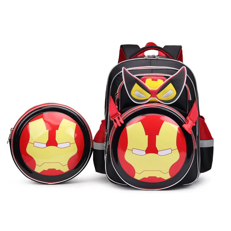 

Customizable 6d Cartoon Children Shoulder School Bag Anime Reflective Strips 1-6 Grade Young STUDENT'S Backpack