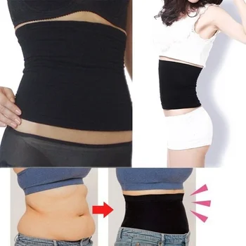 

Lose Weight Slimming Belt Slimming Lumbar Sheath Flat Stomach Abdominal Nylon Shapewear Anti Cellulite Weight Loss Face Lift
