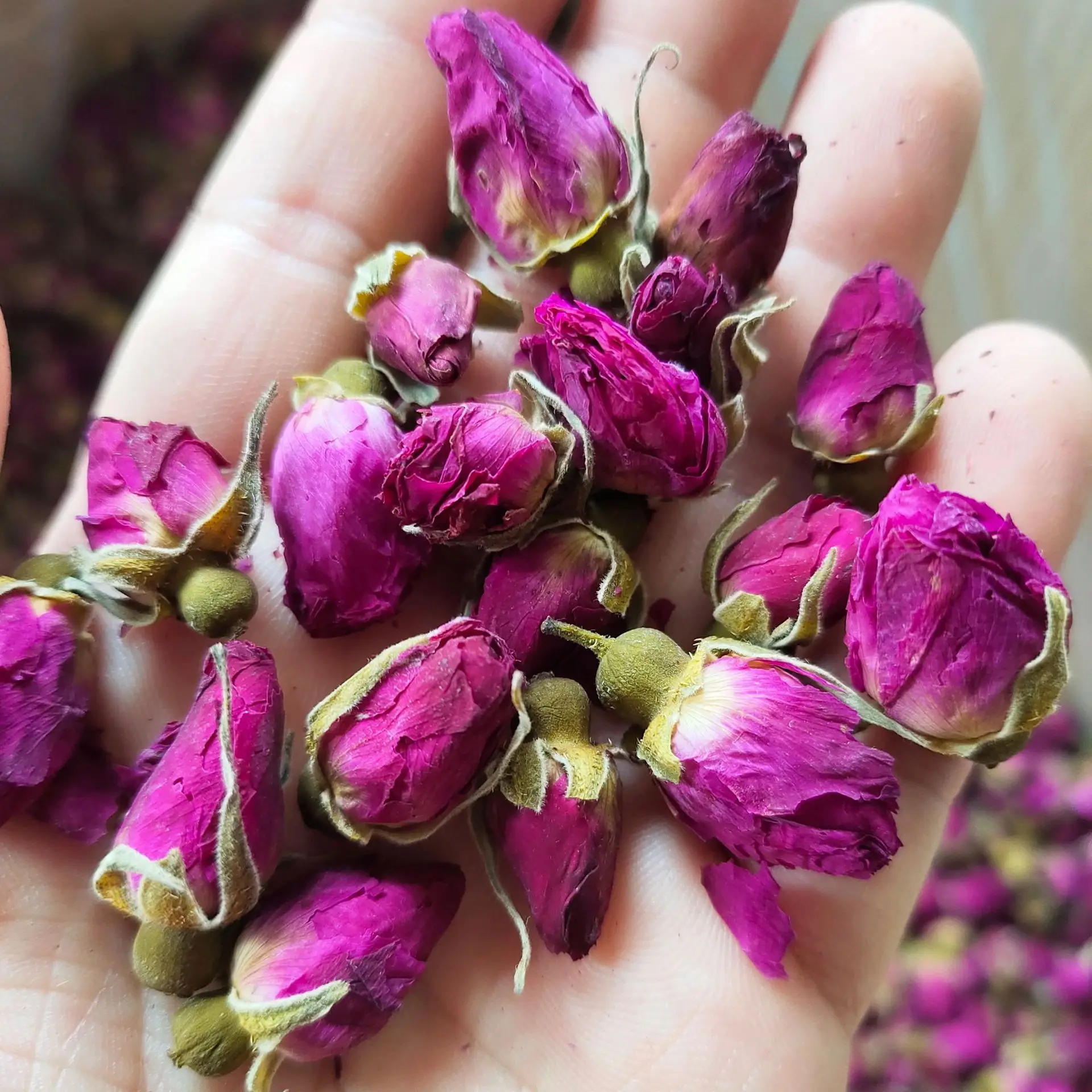 Dried Rose Buds (Edible & Dried) Red Real Flower Rose Buds for Tea Bath  Foot Bath Wedding Confetti Crafts Accessories - AliExpress