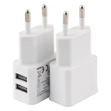 Mobile-Phone-Charger Wall Travel iPad Universal Double-Usb Dual iPhone Xs 5V AC Or Home