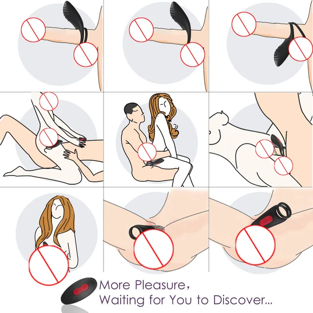 Udvikle Andre steder nummer 9 Speed Vibrating Penis Ring Silicone Cockring Vibration Sex Toys For Men  Lasting Erections Enhance Wireless Remote Vibrator - AliExpress