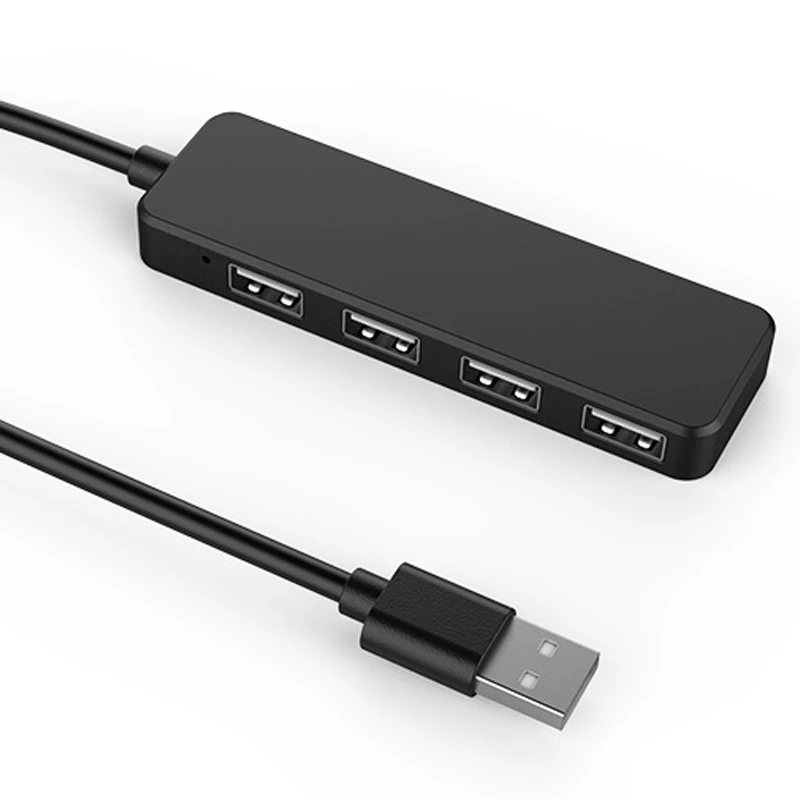 

Ultra Thin USB HUB 2.0 4 USB Port High Speed Splitter For PC Computer Laptop Desk HUB Multi Ports Portable&Mini Hab Adapter hubs