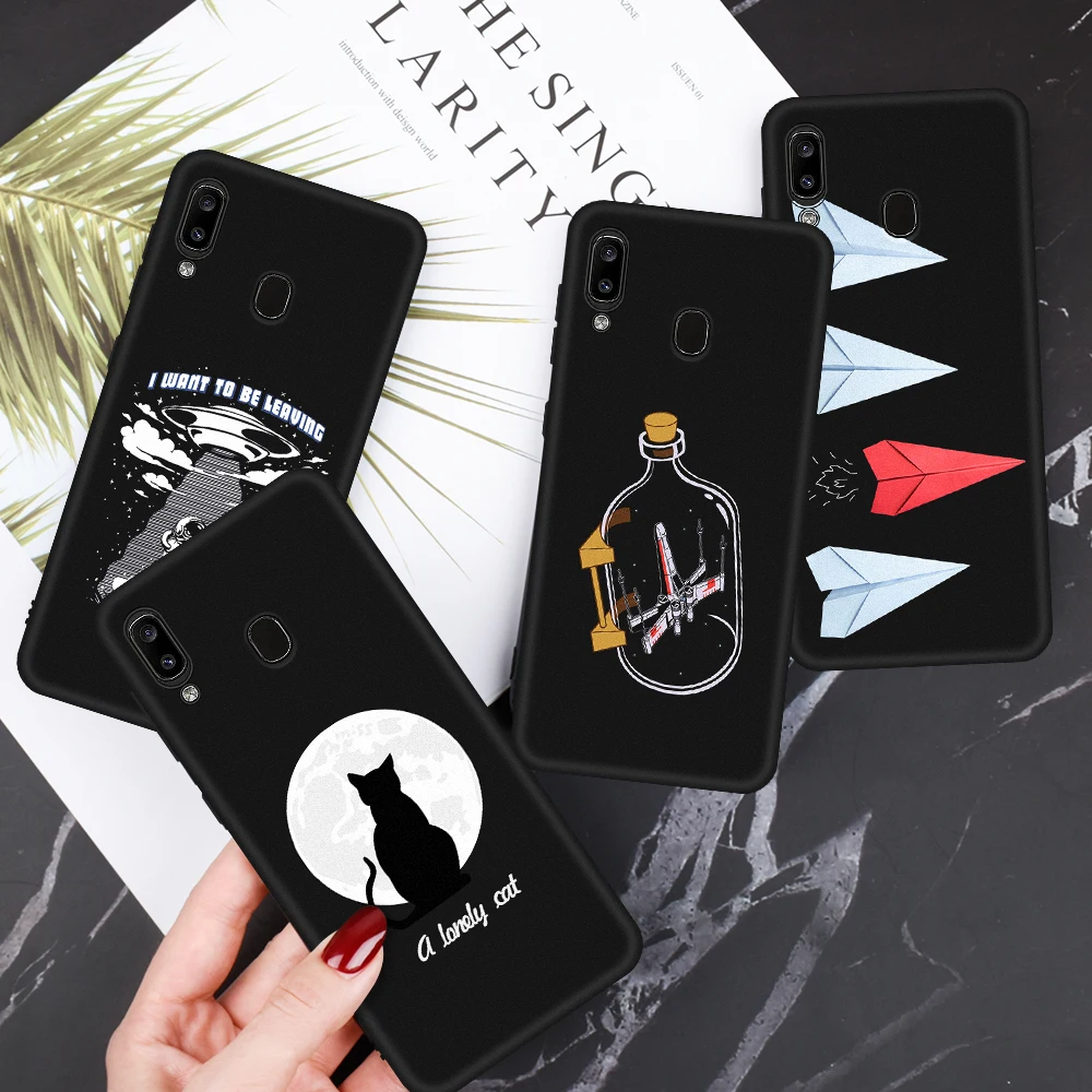 Phone Case For Samsung Galaxy A30 A50 A51 M10 M20 M30 M40 Silicone Printing Pattern Case For Samsung Galaxy A10 A20 A60 TPU Case