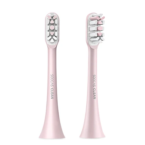 Soocas x3 2 шт Soocare сменная электрическая головка зубной щетки для SOOCAS X3 сменная розовая головка щетки - Цвет: Pink