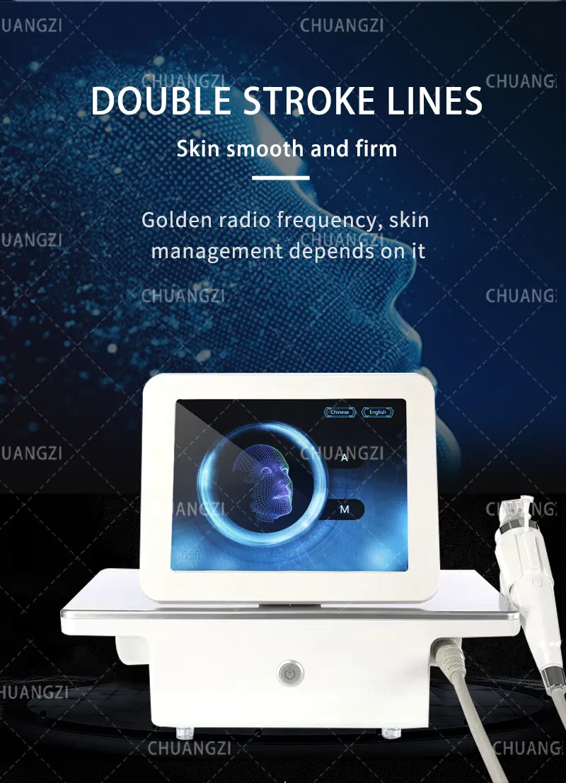 RF Fractional Micro-Needle Beauty Machine Anti-Acne Skin Lifting -Wrinkle Spa EquiPment soldering iron station