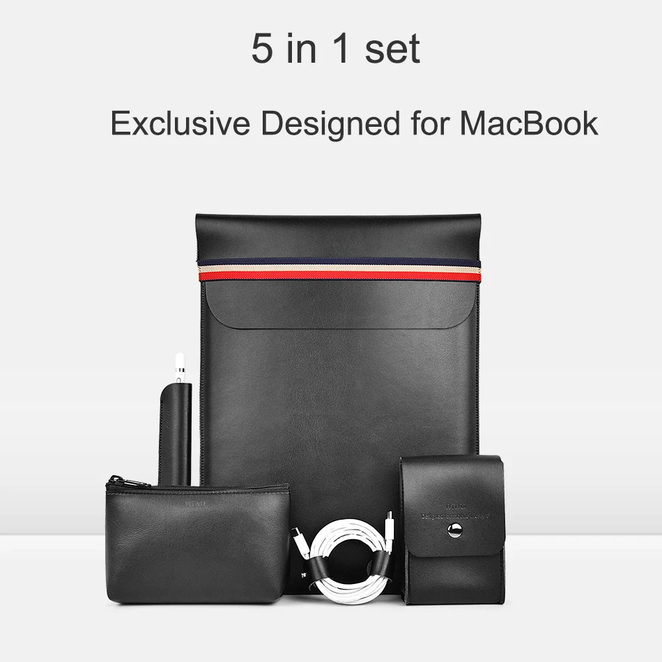 

WIWU Laptop Sleeve for MacBook Air 13 Case No Zipper Notebook Bag for Dell Water-resistant Laptop Bag for MacBook Pro 13 inch