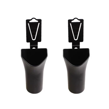 

Multi Function Car Umbrella Rack Storage Box, Rear Garbage Bin, Headrest Suspension Storage Bag - Black (2 Pack)