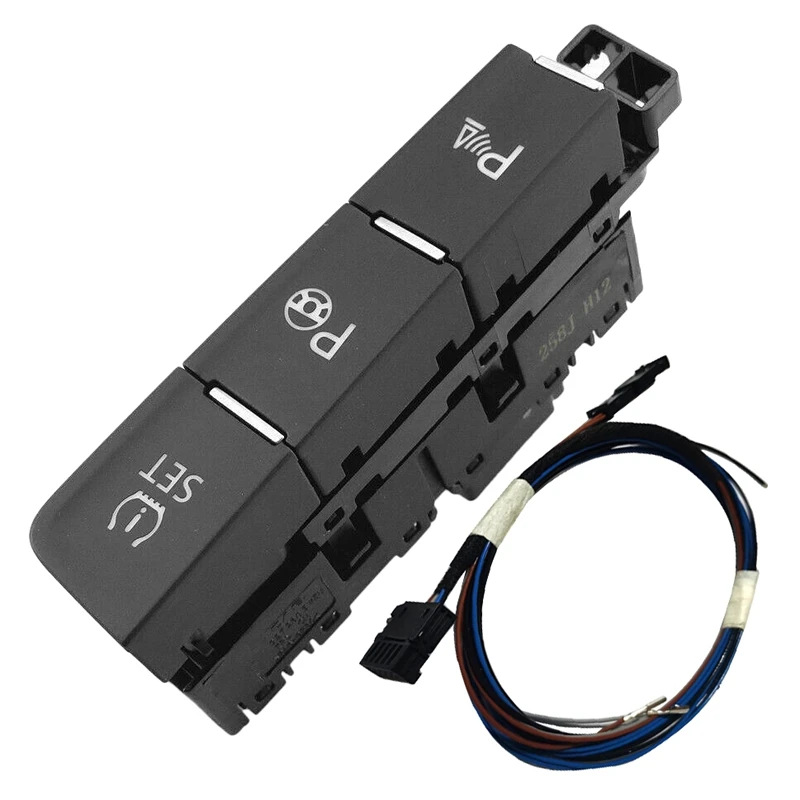 Parking Assist Switch Tire Pressure Monitoring Button with Cable Harness For Golf 7 Mk7 5Gg 927 238 E | Автомобили и мотоциклы