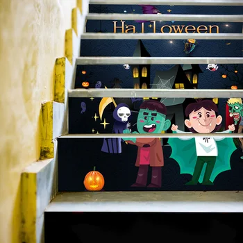 

Movable Waterproof Wall Paste Bedroom Living Room DIY Wallpaper Halloween Decorations