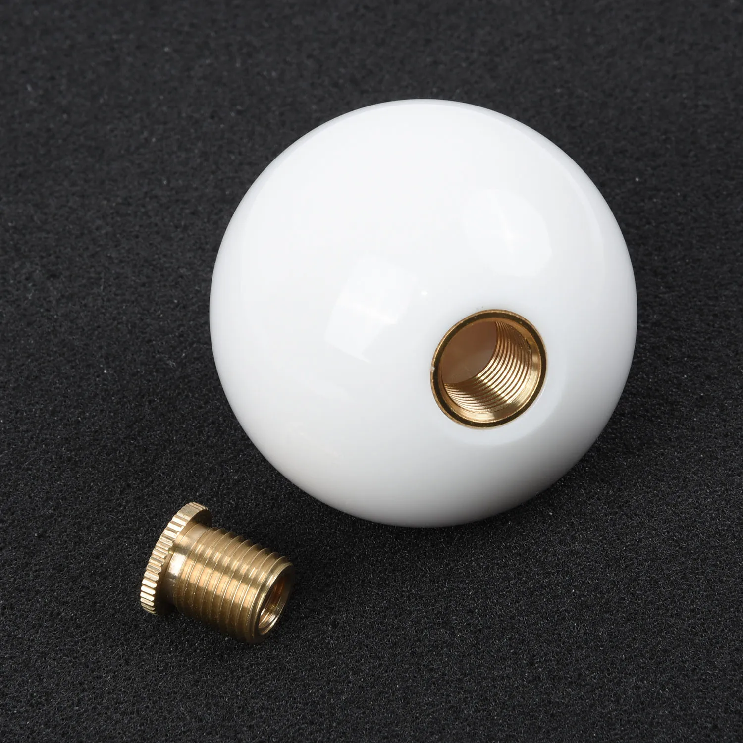 Белая ручка переключения передач для Hurst короткий переключатель переключения передач 8X1,25 см прочный