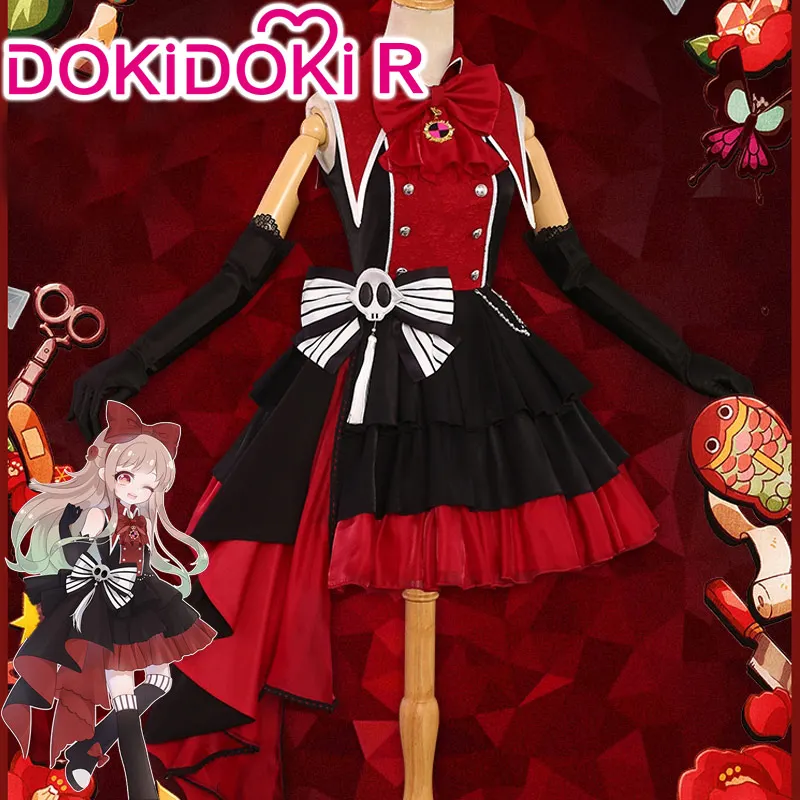 Dokidoki-R аниме косплей Jibaku Shounen /Toilet Bound Hanako Kun кумир певица костюм Туалет Yahiro Nene |
