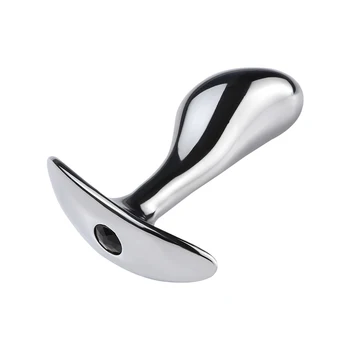 Anal Plug Sex Toys Stainless Smooth Steel Butt Plug Tail Crystal Jewelry Trainer for Women/Man Anal Dildo Adults Sex Shop 4