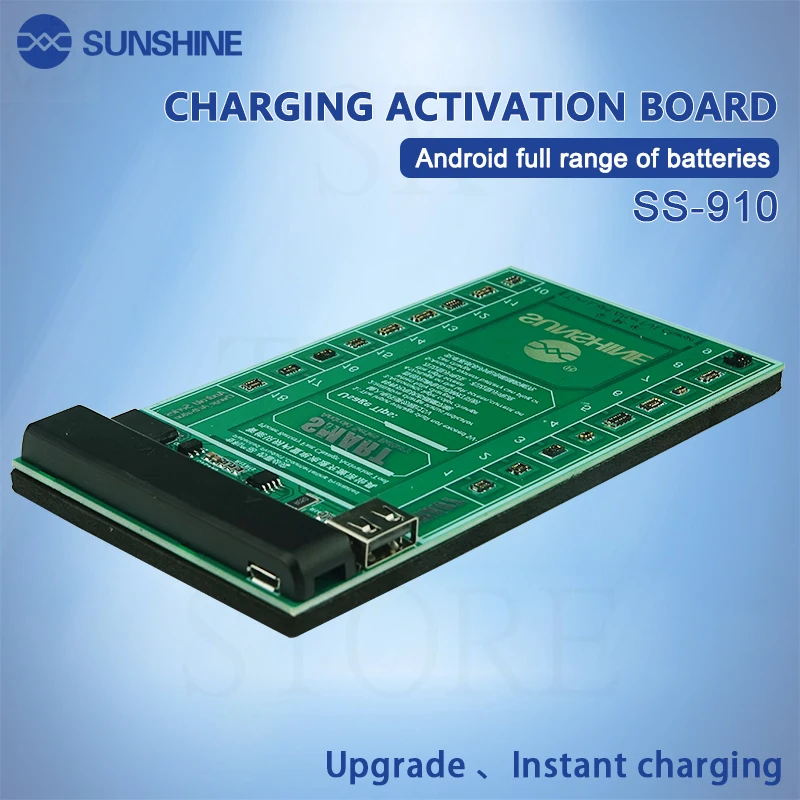 Sunshine ss-910 Android безопасная плата активации батареи для Sam htc. SONY huawei Батарея активация плата активации