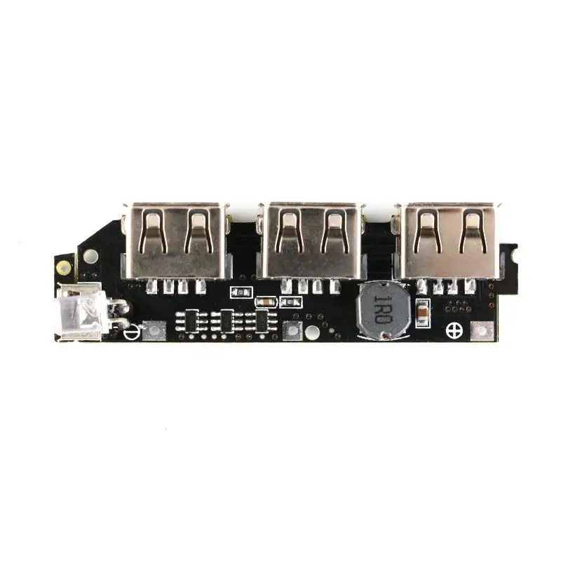 5V 2.1A 3 USB Power Bank Battery Charger Module Circuit Board Step Up Boost DIY (4)