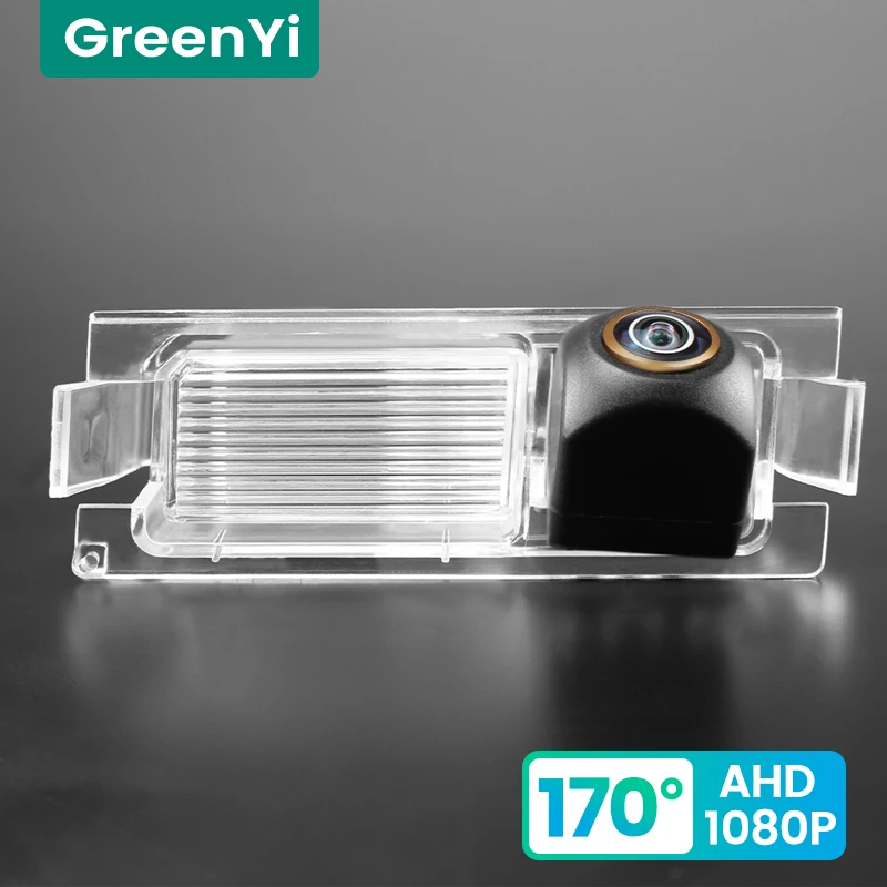 GreenYi 170° HD 1080P Car Rear View Camera for Kia K2 Hatchback Ceed Sedan Hyundai Accent Solaris Verna I30 Sonata Vehicle