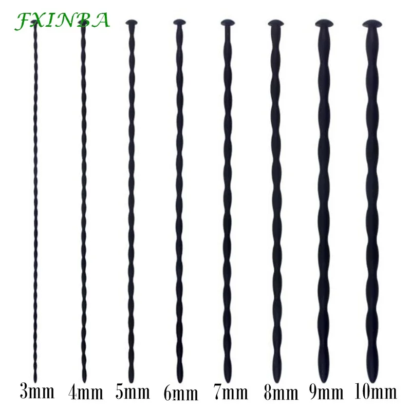 Silicone Urethral Catheter Dilator Stimulation Adult Sex Toys for Men Gay Sounding Penis Plug Insert Urethra Catheter urethral dilator silicone urethral dilator