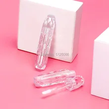 Прозрачный блеск для губ пустая упаковка DIY Пластиковые Алмазные бутылки для блеска косметический блеск для губ контейнер бальзам для губ Губная помада трубки