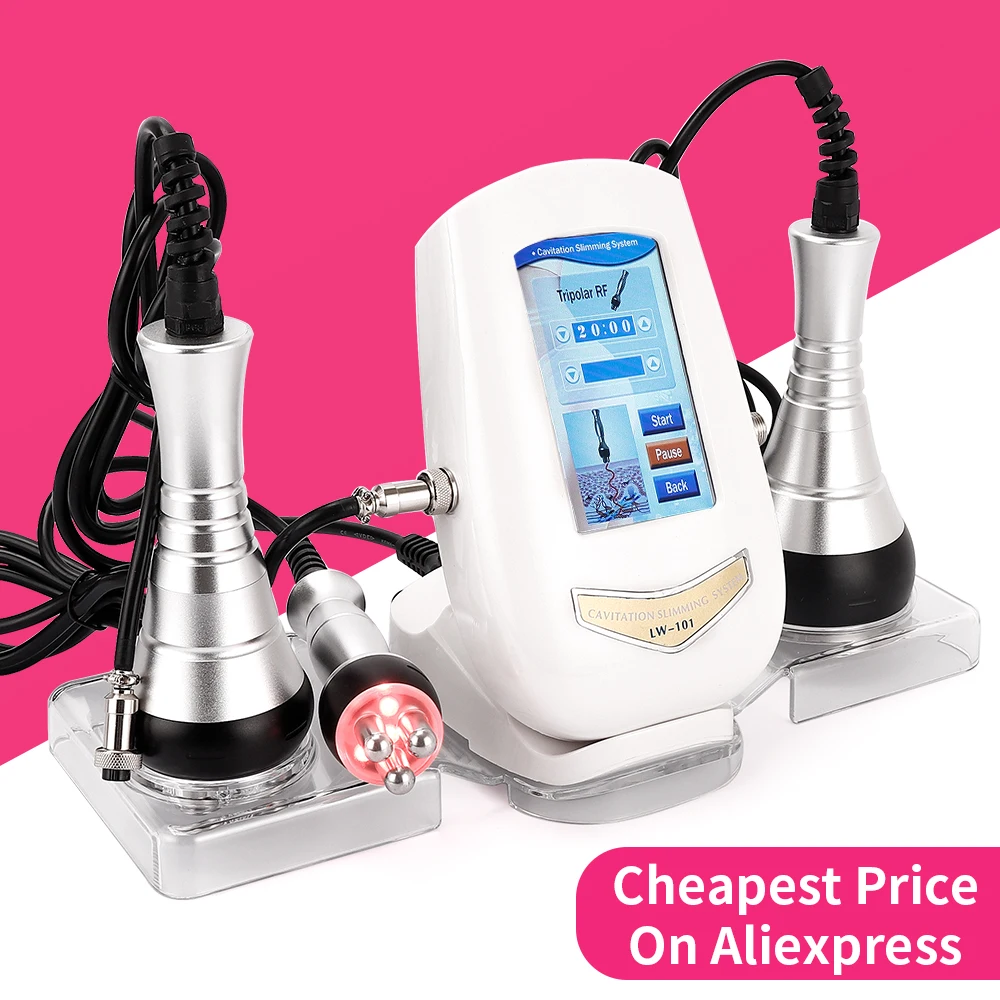 

Multi-polar RF 40K Cavitation Ultrasonic Weight Loss Beauty Machine Facial Rejuvenation Skin Lifting Tighten Anti-wrinkle SPA