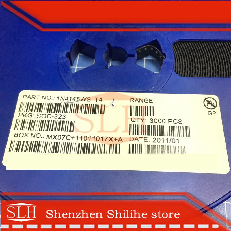 500 Pz/Lotto 1N4148Ws T4 1N4148Ws 1N4148 Sod323 Di Marca Nuovo Originale