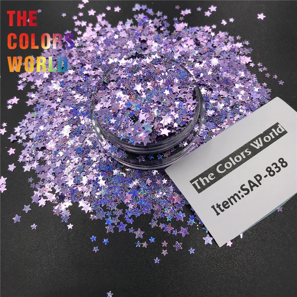TCT-377 Winking Star High Flash hinning лазерные цветные ногти Блестки для украшения ногтей стаканы для рукоделия аксессуары для фестиваля