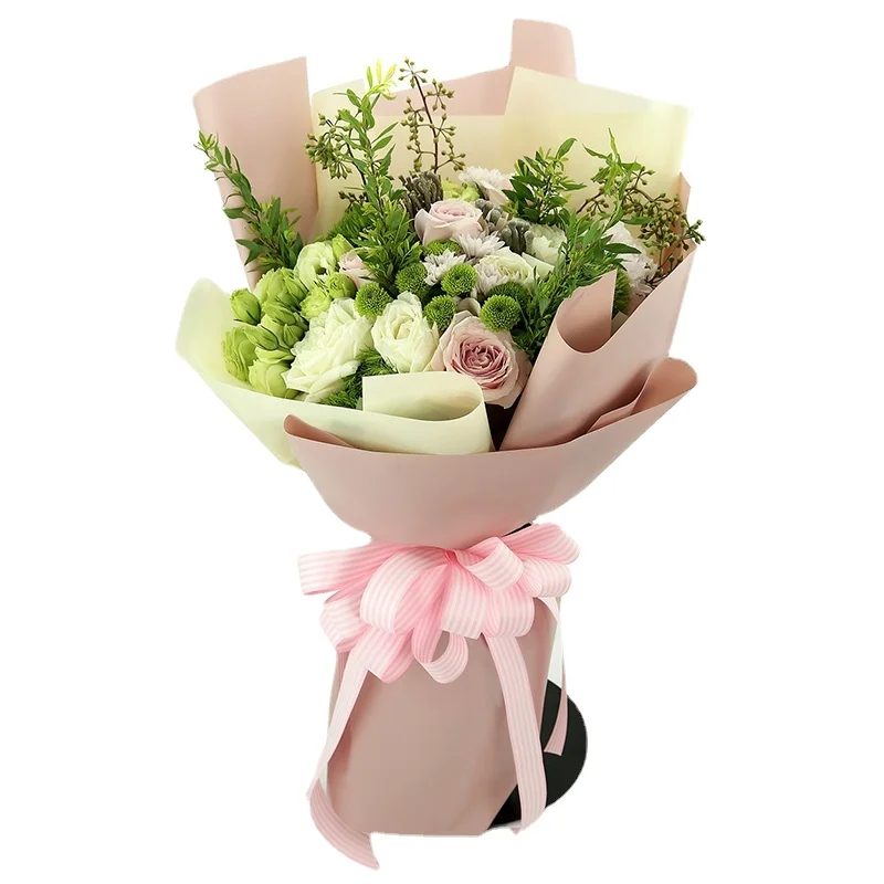 

High Grade Waterproof Pure Color Flower Shop Supplies Gift Packaging Materials