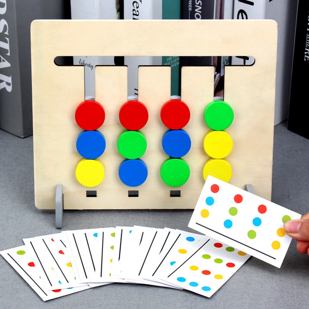  Logical Training Children Interactive Reasoning Teaching Educational Toys Gifts Fruits Matching Gam - 4000478959859