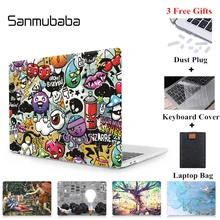 Sanmubaba Case For Macbook Air Pro Retina 11 12 13 15 inch With Touch Bar Hard Cover Custom Design Laptop Case Sleeve A2159