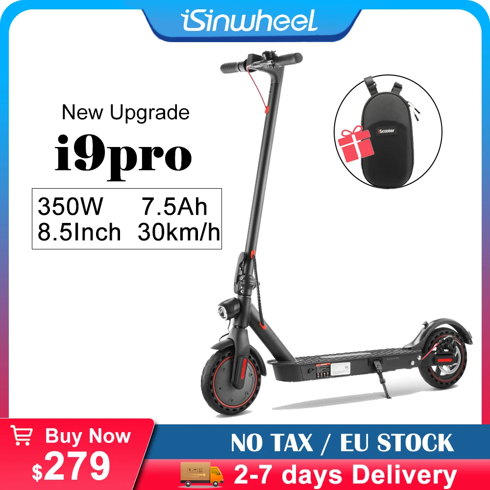 Isinwheel 8.5inch Electric Scooter I9pro Original Foldable Lightweight